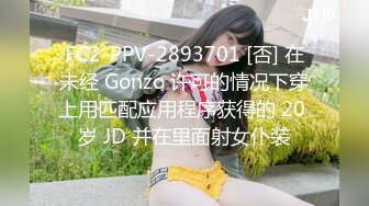 FC2-PPV-2893701 [否] 在未经 Gonzo 许可的情况下穿上用匹配应用程序获得的 20 岁 JD 并在里面射女仆装