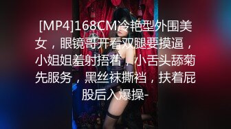 [MP4]168CM冷艳型外围美女，眼镜哥开看双腿要摸逼，小姐姐羞射捂着，小舌头舔菊先服务，黑丝袜撕裆，扶着屁股后入爆操-