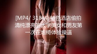 [MP4/ 318M] 特色酒店偷拍清纯漂亮的大学美女和男友第一次在炮椅体验操逼