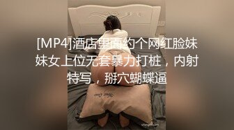 [MP4]酒店里面约个网红脸妹妹女上位无套暴力打桩，内射特写，掰穴蝴蝶逼