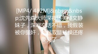 [MP4/ 482M]&nbsp;&nbsp;沈先森大师深夜场美腿文静妹子，深喉交活不错，我假装被你强奸，抬起双腿猛操还疼要哭了