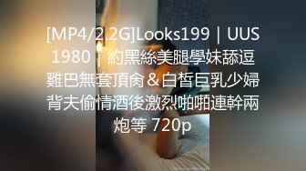 [MP4/2.2G]Looks199｜UUS1980｜約黑絲美腿學妹舔逗雞巴無套頂肏＆白皙巨乳少婦背夫偷情酒後激烈啪啪連幹兩炮等 720p